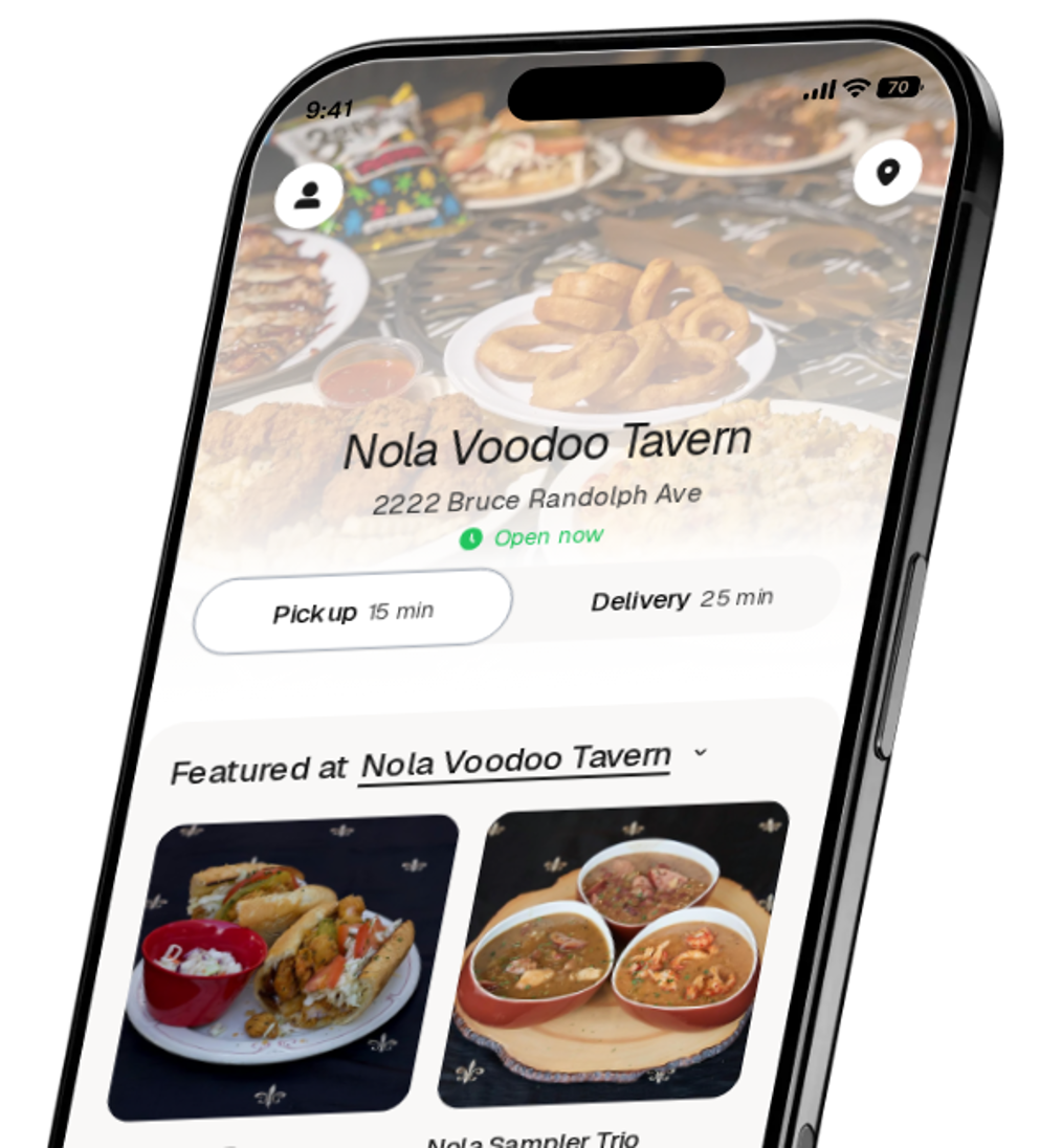 Nola Voodoo Tavern app preview