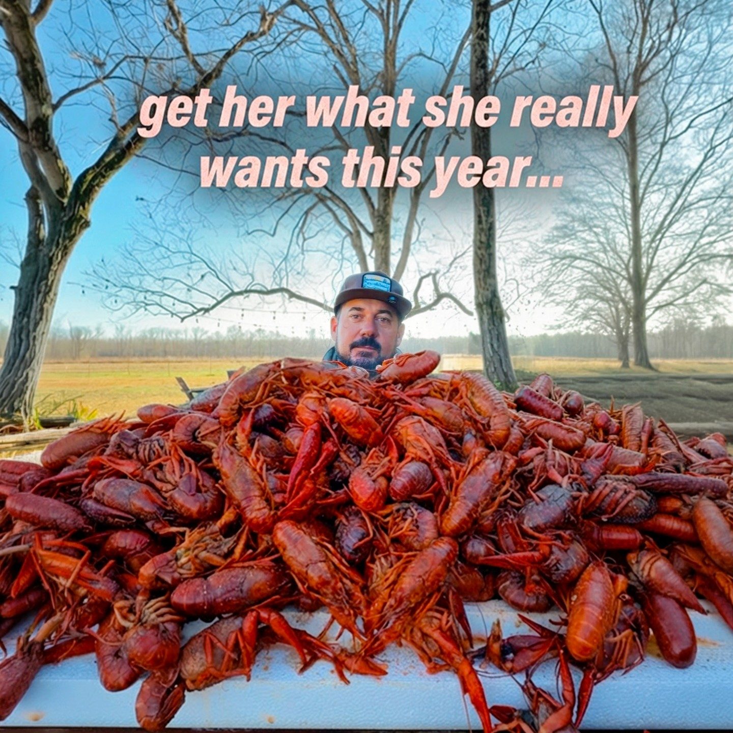 Boiled Crawfish 1 pound.